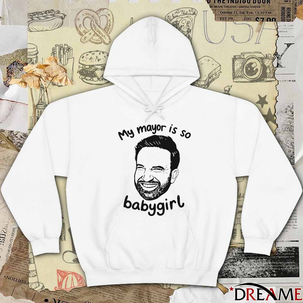 Offiicial Zohran Mamdani My Mayor Is So Babygirl 2025 t-shirt