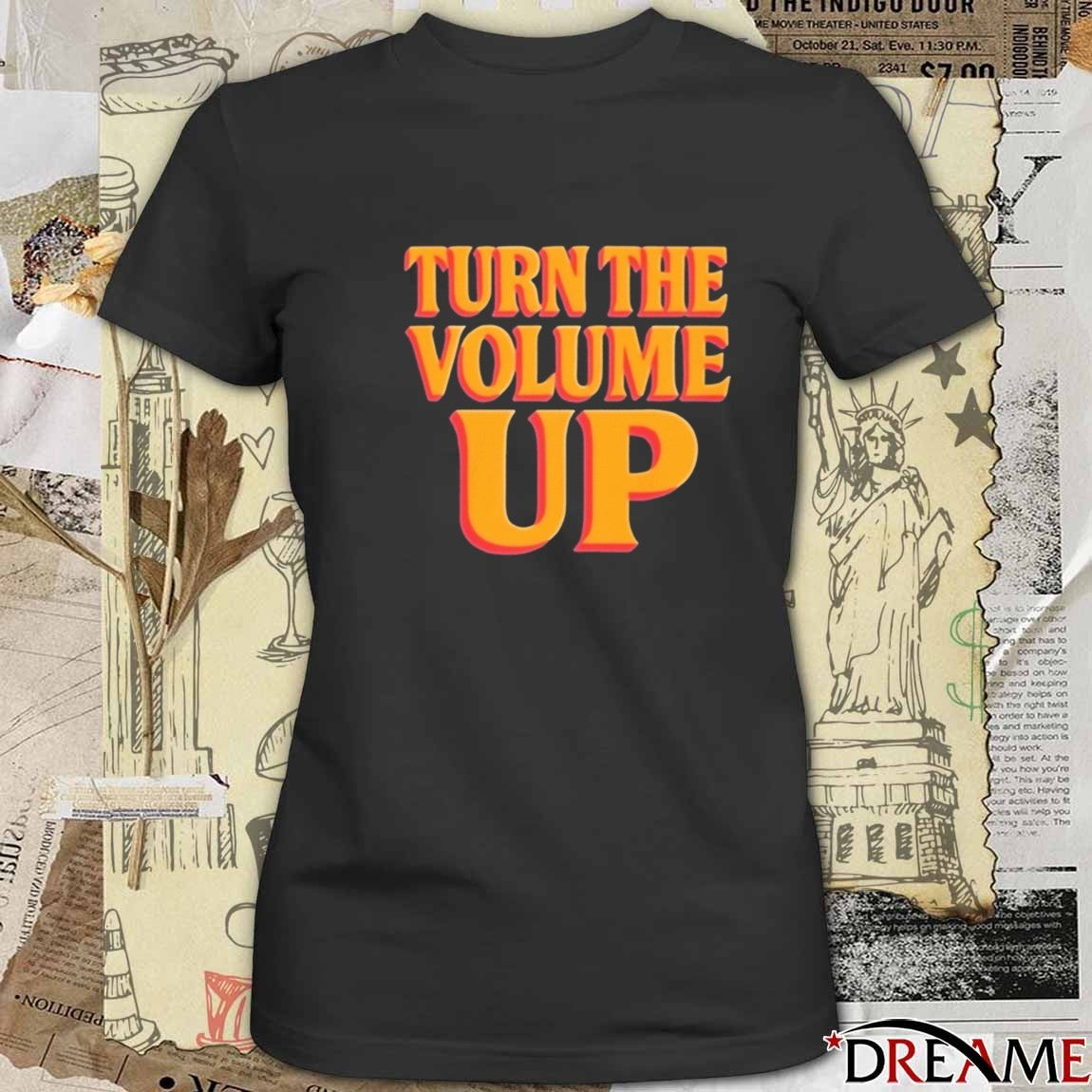 Offiicial Zohran Mamdani Turn The Volume Up New York City 2025 t-shirt