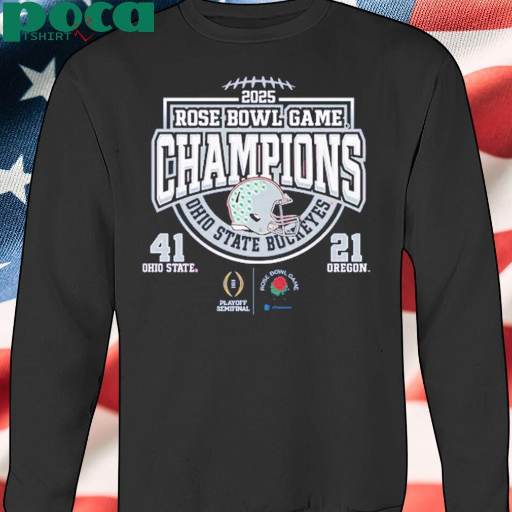 Ohio State 41 21 Oregon Playoff Quarterfinal 2025 New T-Shirt