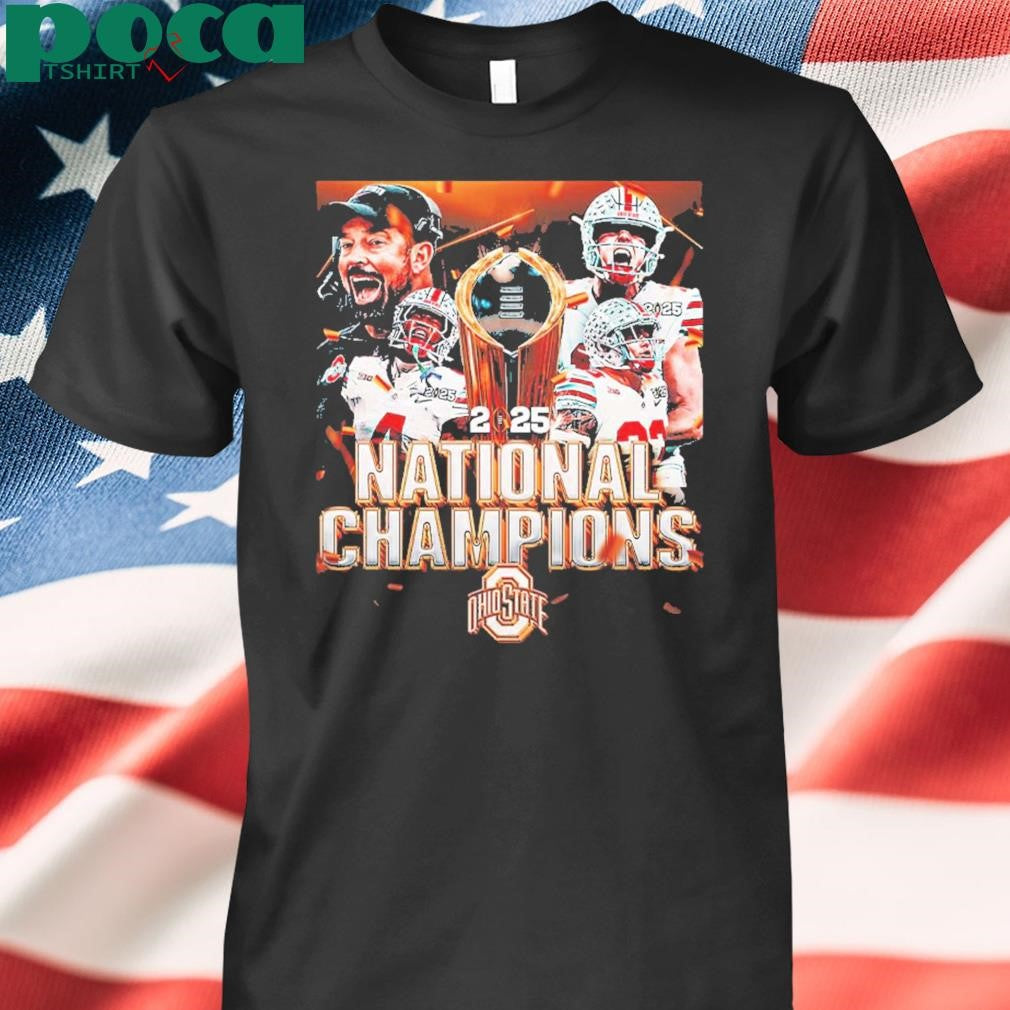 Ohio State Beats Notre Dame To Win The 2025 College Football Playoff National Championship National Champions Unisex T-Shirt