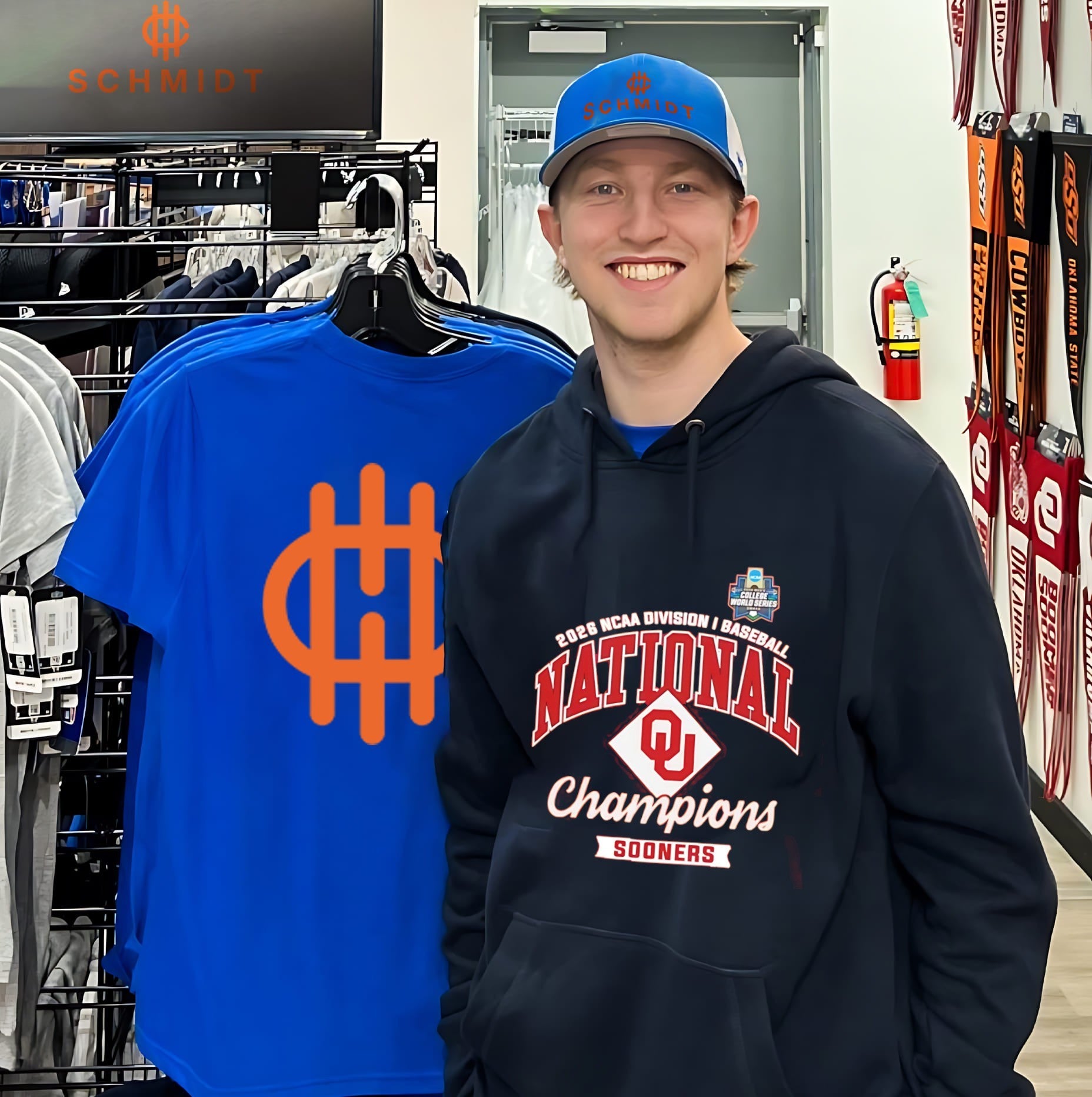 Oklahoma Baseball 2026 NCAA Men’s College World Series Champions Official shirt
