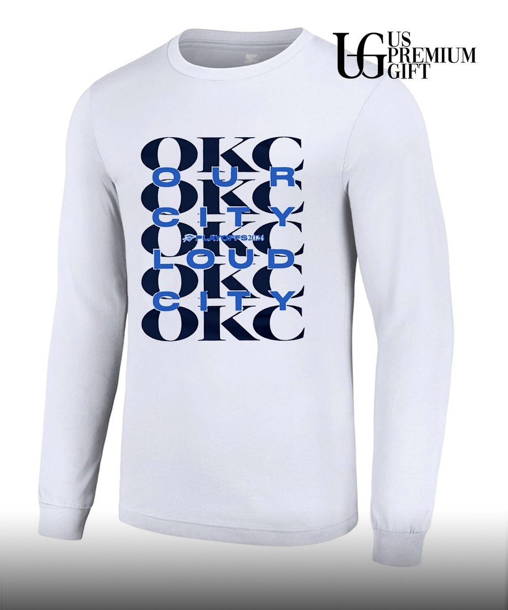 Oklahoma City Loud City Oklahoma City Thunder Playoffs 2026 shirt