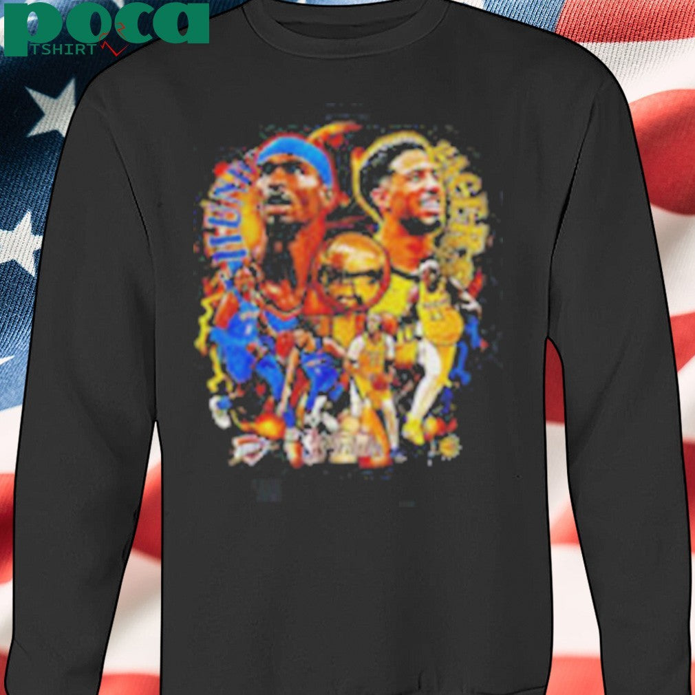 Oklahoma City Thunder and Indiana Pacers NBA Basketball Finals Playoff shirt