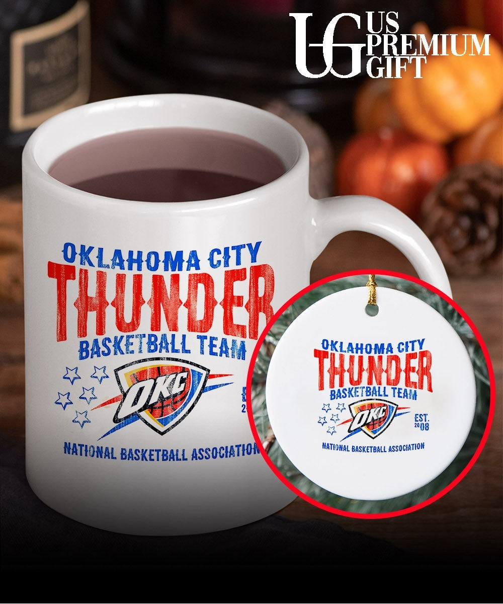 Oklahoma City Thunder basketball 2008 NBA vintage graphic shirt