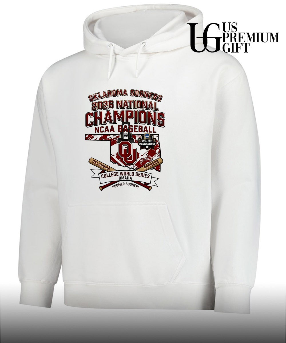 Oklahoma Sooners 3 Time National Champions NCAA Division I Baseball 2026 shirt