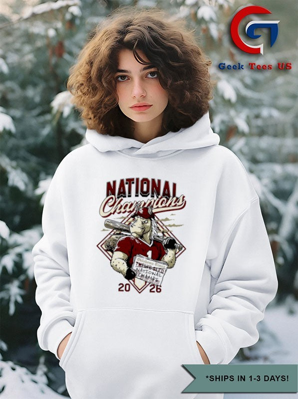 Oklahoma Sooners Baseball National Champions Twelve Seed Newspaper 2026 T-shirt