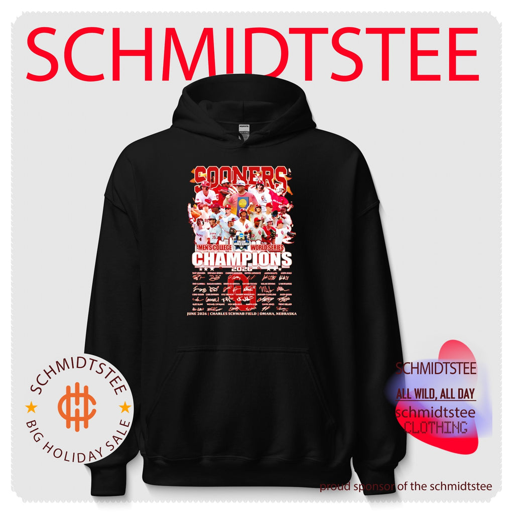 Oklahoma Sooners College World Series National Champions 2026 signature shirt