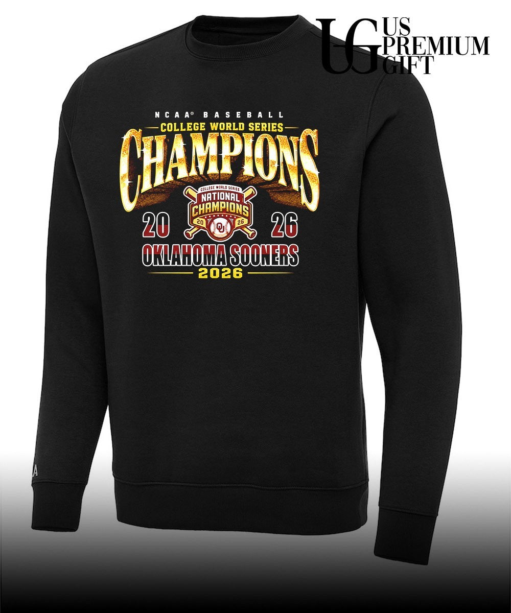 Oklahoma Sooners NCAA Baseball College World Series Champions 2026 National shirt