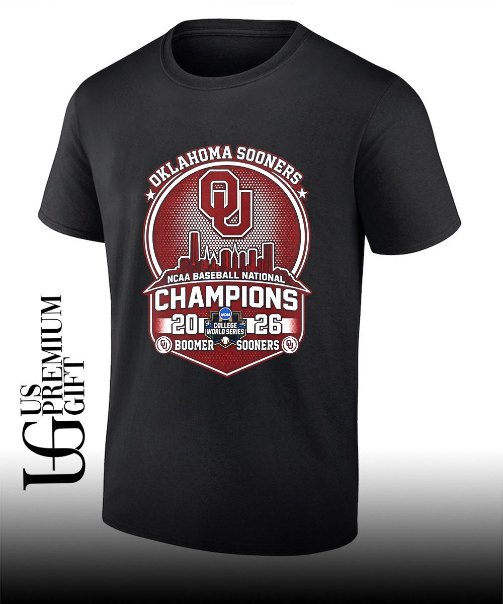 Oklahoma Sooners NCAA Baseball National Champions 2026 Boomer Sooner shirt