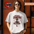 Oklahoma Sooners NCAA Baseball National Champions 2026 trophy T-shirt