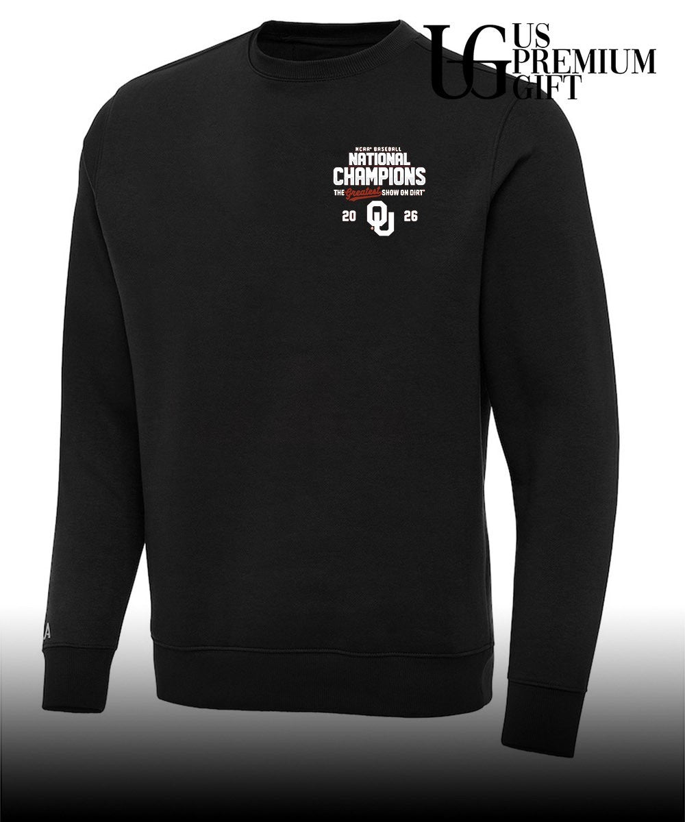 Oklahoma Sooners NCAA Baseball National Champions The Greatest Show on Dirt 2026 shirt