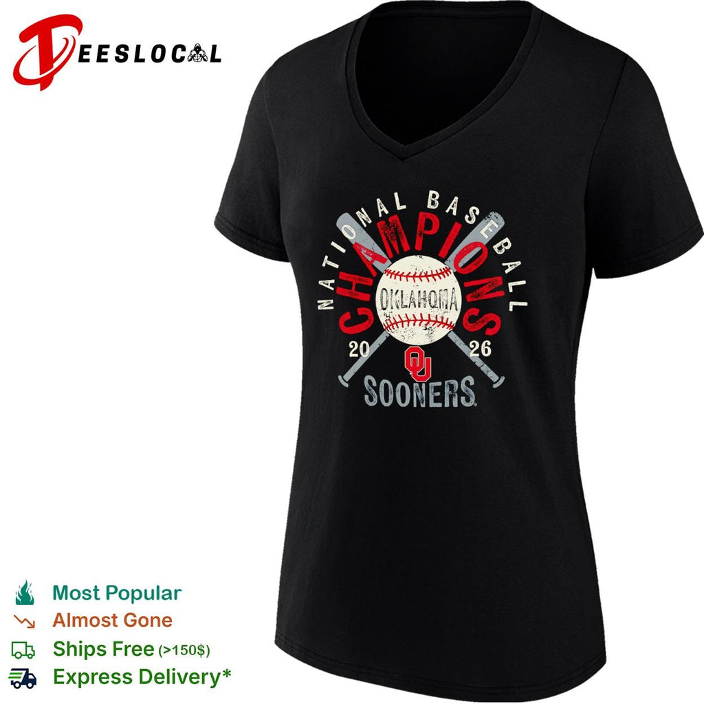 Oklahoma Sooners National Baseball Champions 2026 shirt