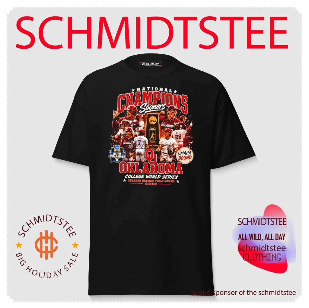 Oklahoma Sooners National Champions 2026 College World Series Shirt