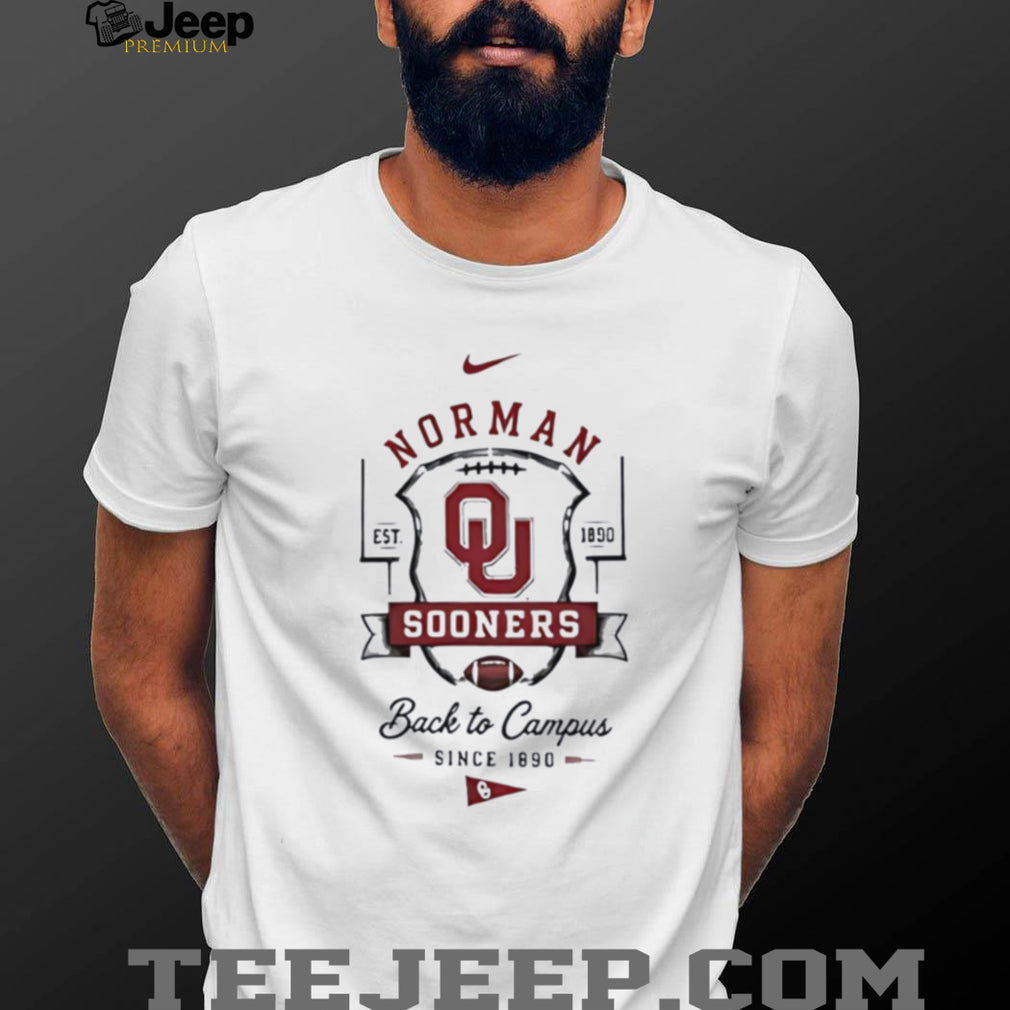 Oklahoma Sooners Norman Back to Campus since 1890 shirt