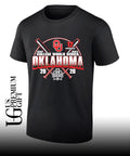 Oklahoma Sooners crossed bats 12 appearances NCAA Mens College World Series 2026 shirt