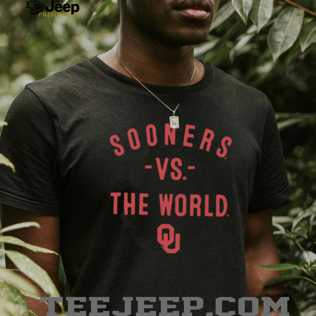 Oklahoma Sooners vs the World 2026 logo shirt