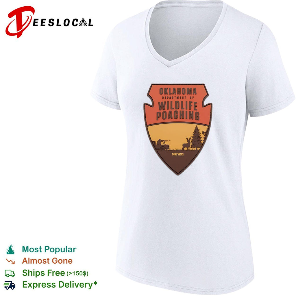 Oklahoma department of wildlife poaching shirt