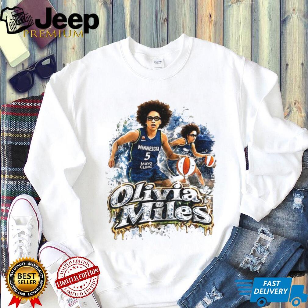 Olivia Miles Face Minnesota Basketball Graphic WNBA shirt
