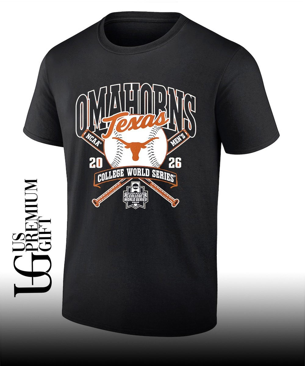 Omahorns Texas Longhorns 2026 Baseball NCAA Men’s College World Series shirt