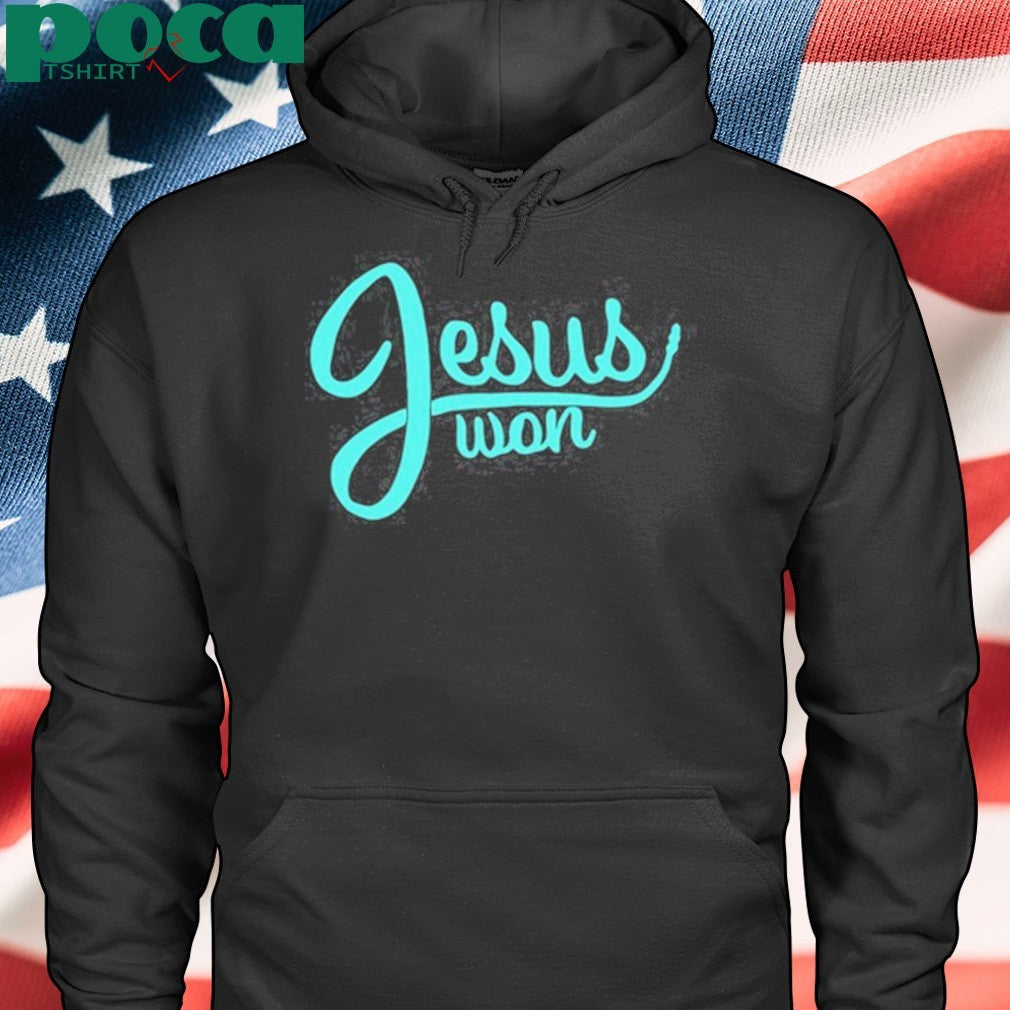 On pfaadt Jesus won T-shirt