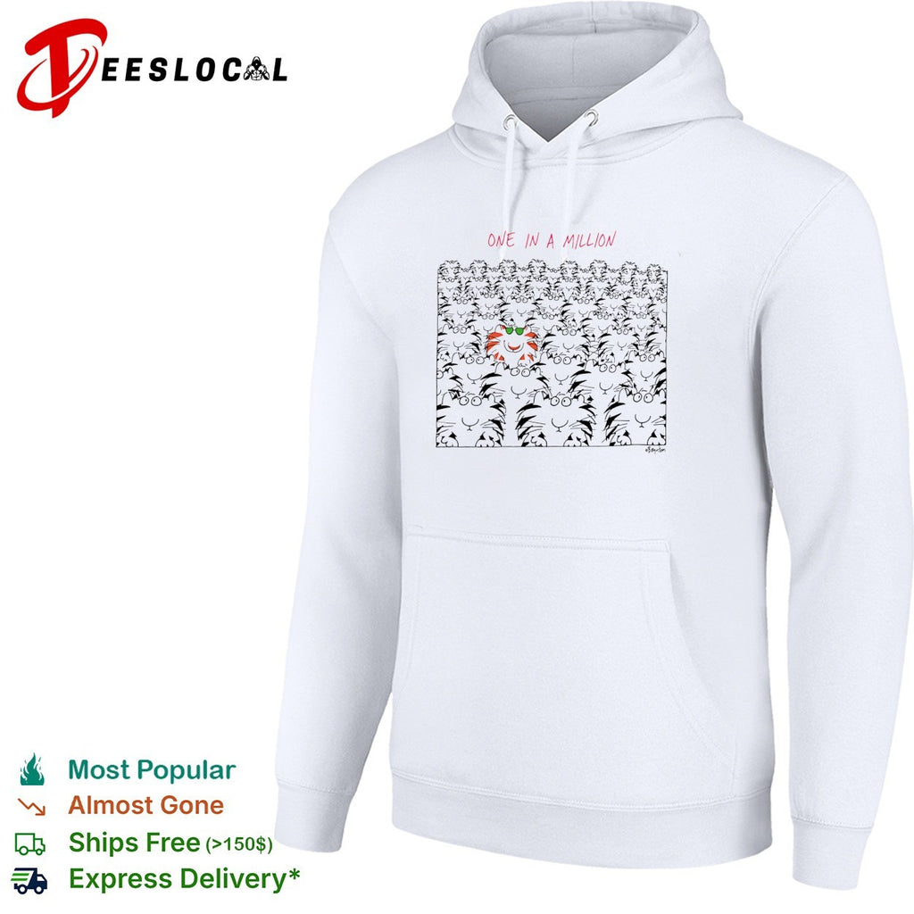 One in a million orange cat among cats shirt