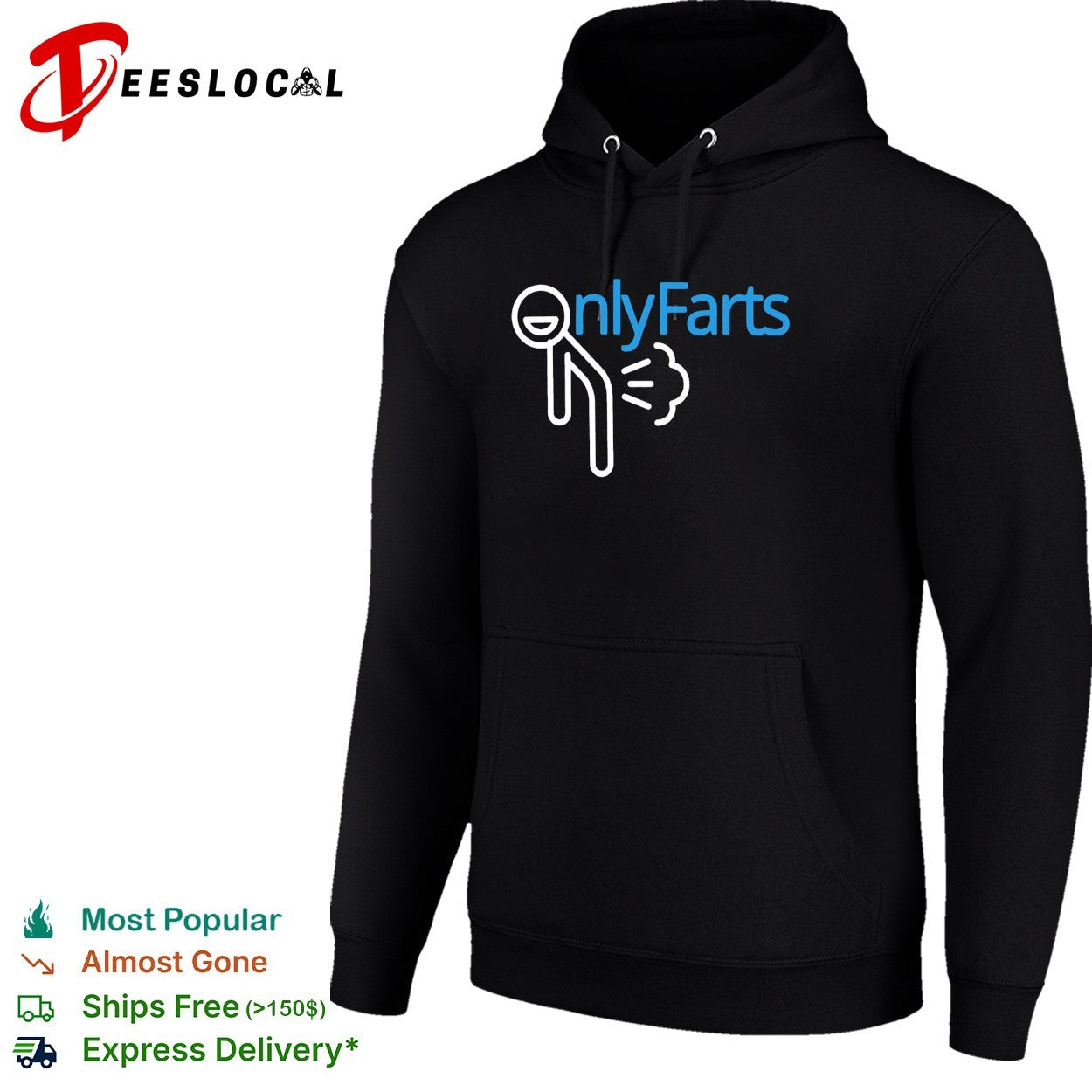 OnlyFarts farting shirt