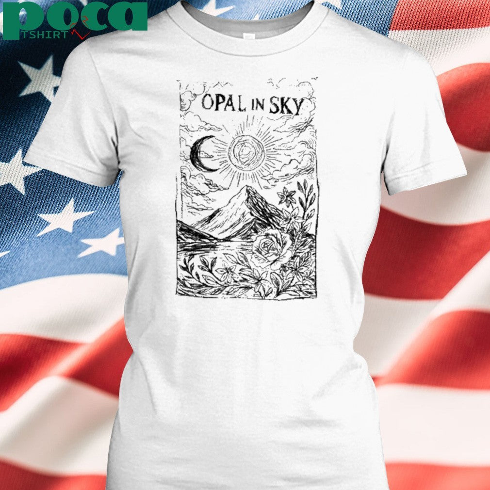 Opal In Sky Lost Moon By Alyvia White shirt