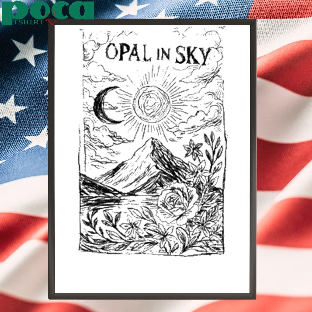 Opal In Sky Lost Moon By Alyvia White shirt