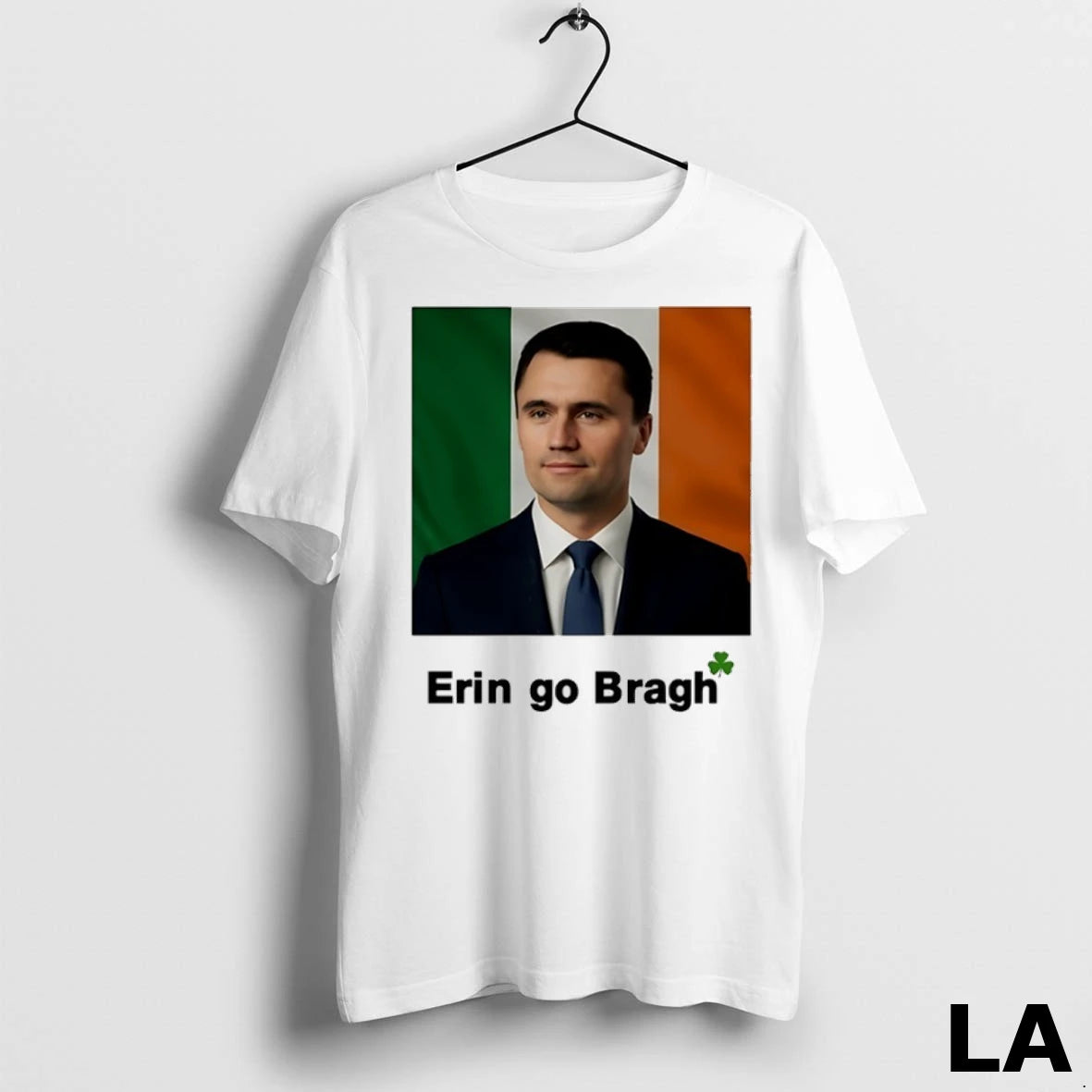Original Annie Kelly Erin Go Bragh Charlie Kirk Ireland Flag