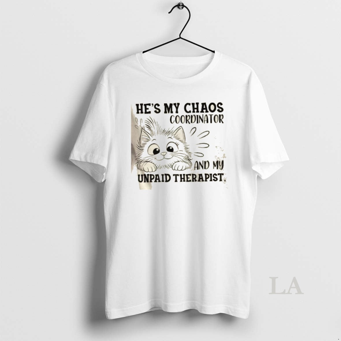Original Cat Hes My Chaos Coordinator And Unpaid Therapist