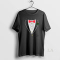 Original Christmas Tuxedo Bow And Mistletoe