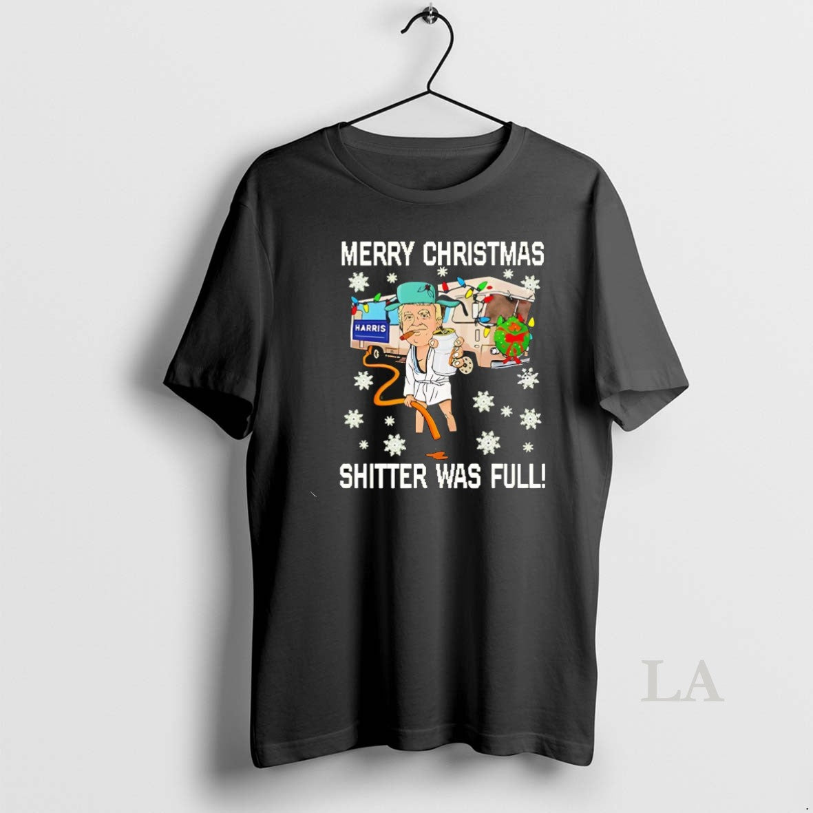 Original Cousin Eddie Merry Christmas Shitter Was Full