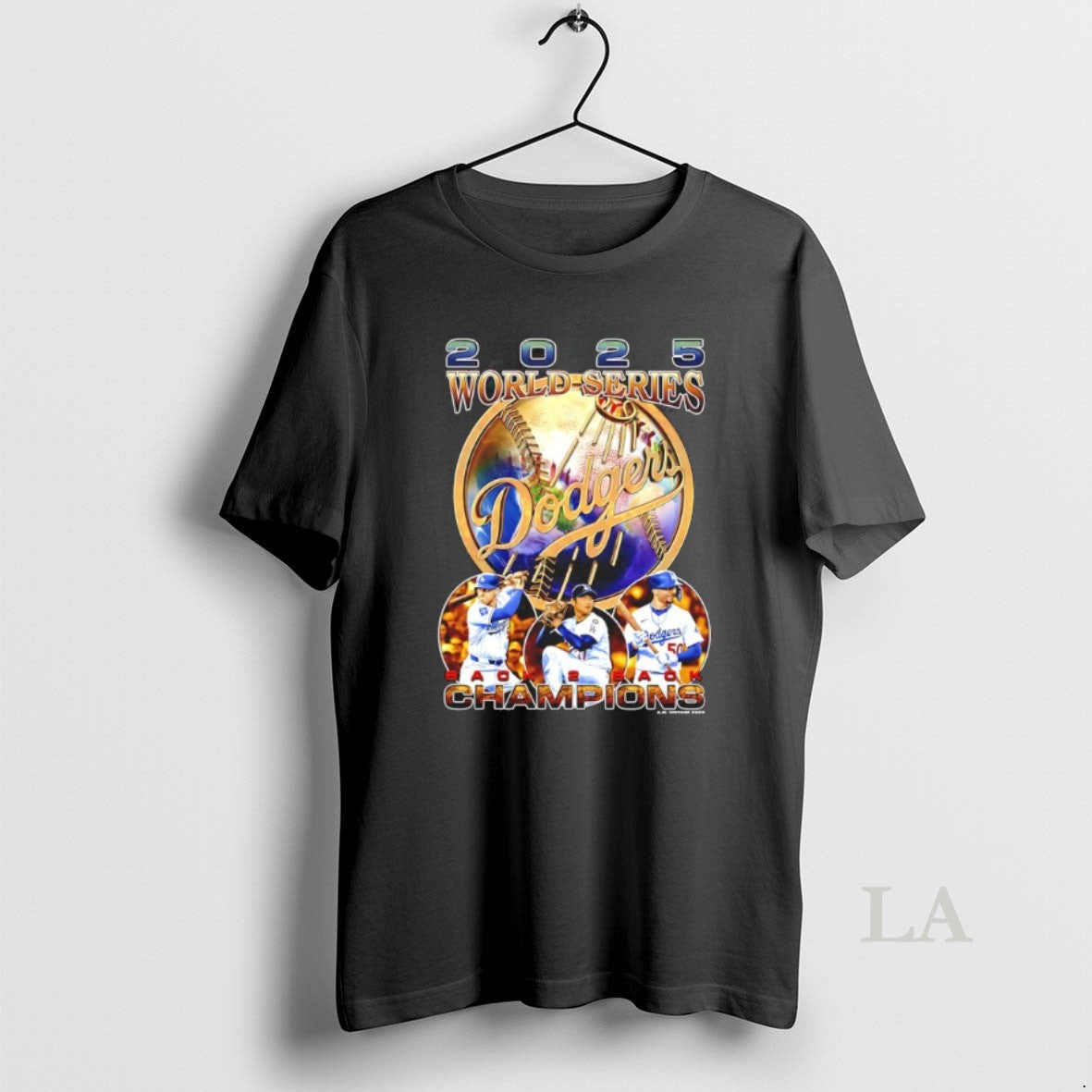 Original Dodgers Back 2 Back 2025 World Series Champions 90s Vintage