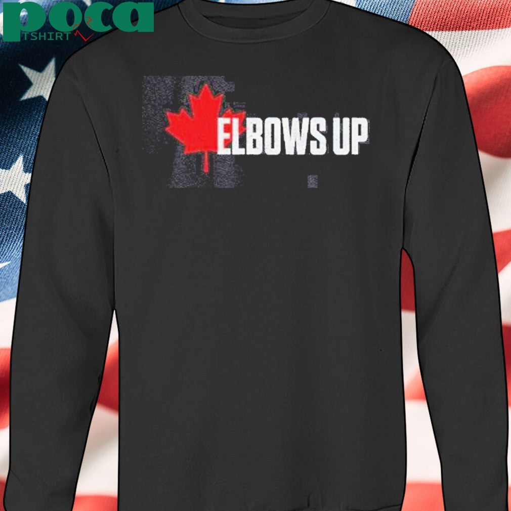 Original Elbows Up Canada Shirt