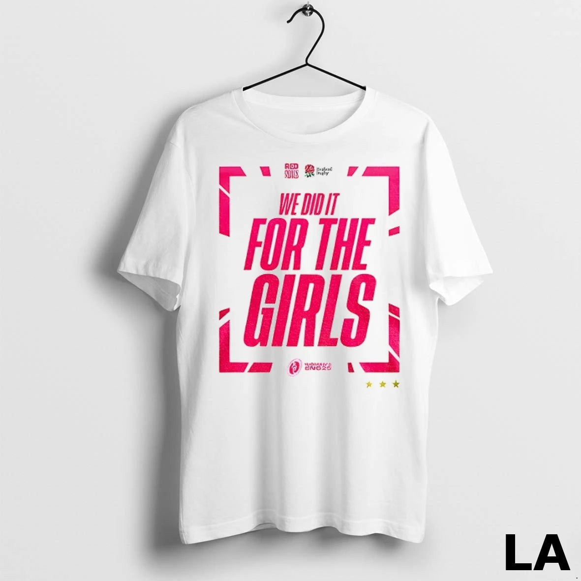 Original England 2025 Womens Rugby World Cup Champions We Did It For The Girls