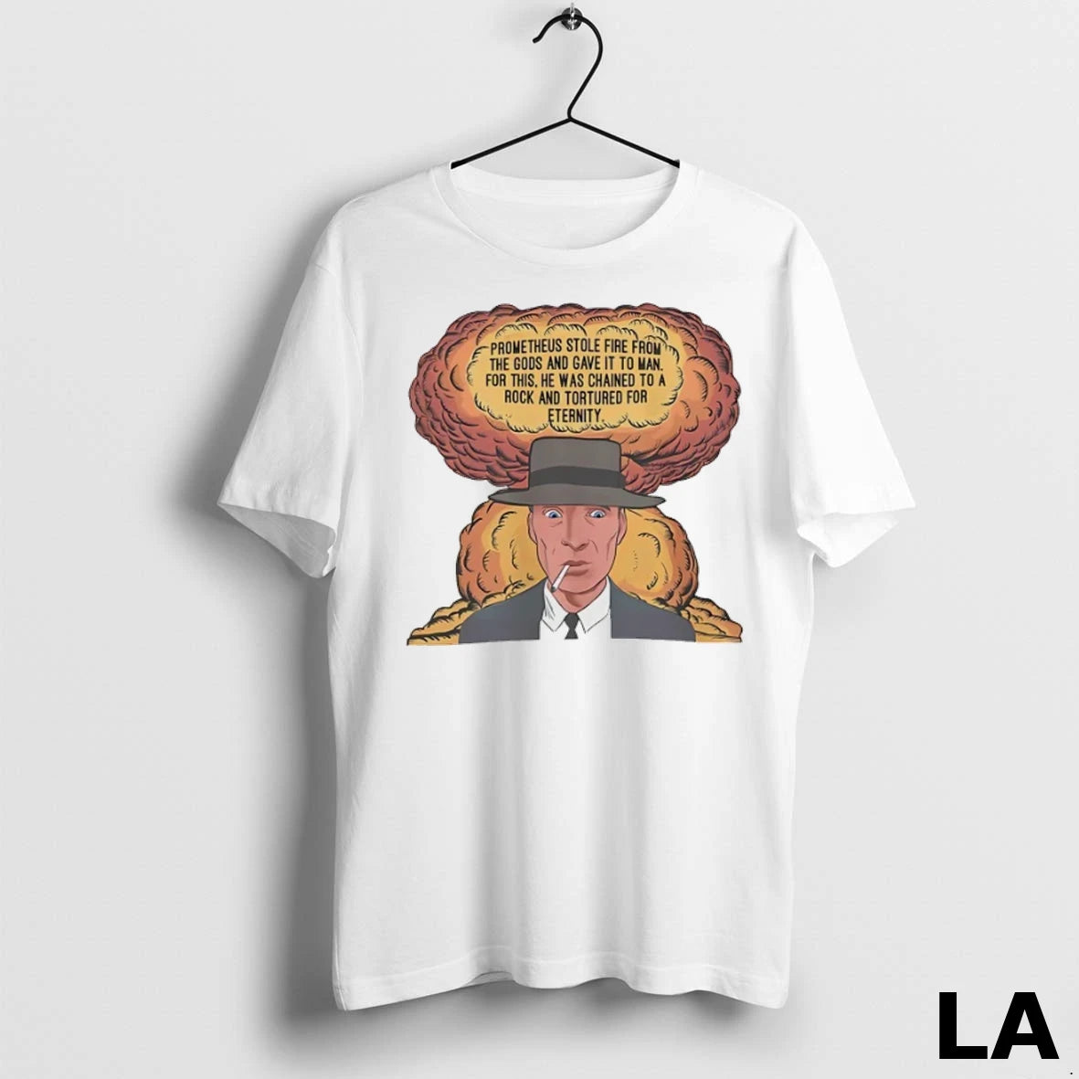 Original He Was Chained To A Rock And Tortured For Eternity Oppenheimer