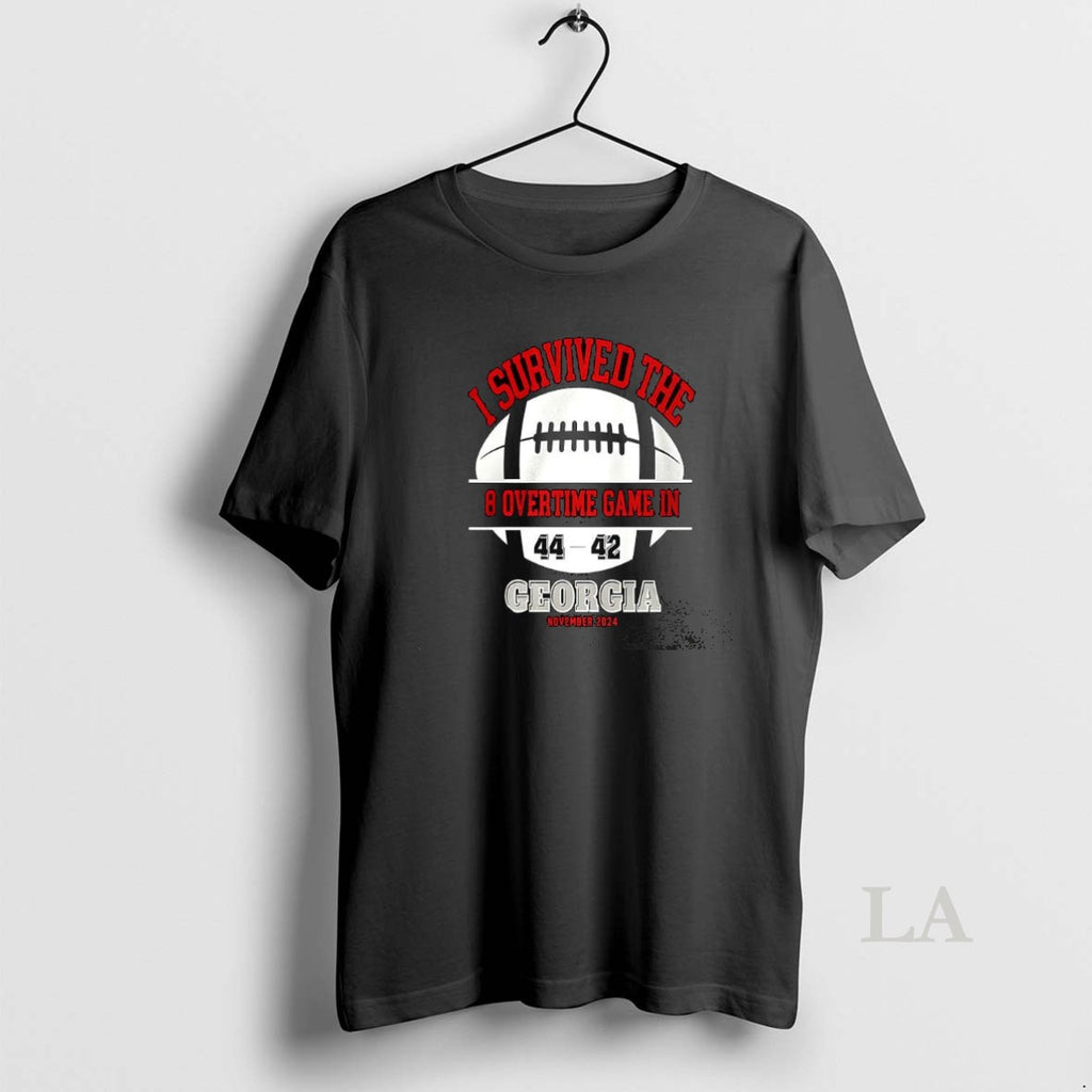 Original I Survived The 8 Overtime Game In Georgia Beat Texas