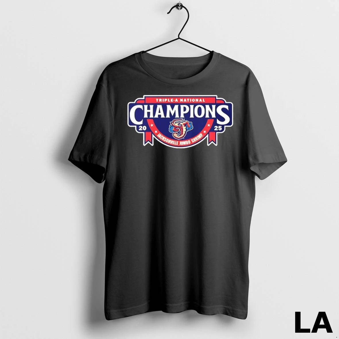 Original Jacksonville Jumbo Shrimp 2025 Triple A National Champions