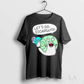 Original Lets Go Escargots Quirky Cartoon Snail Pun