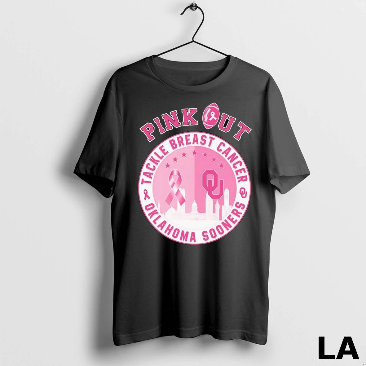Original Pink Out Tackle Breast Cancer Oklahoma Sooners