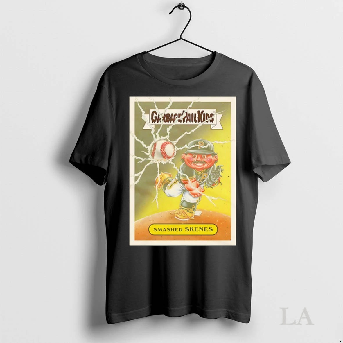 Original Pirates Baseball Smashed Skenes X Garbage Pail Kids