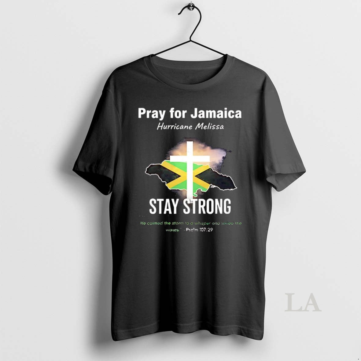 Original Pray For Jamaica Hurricane Melissa Stay Strong Psalm