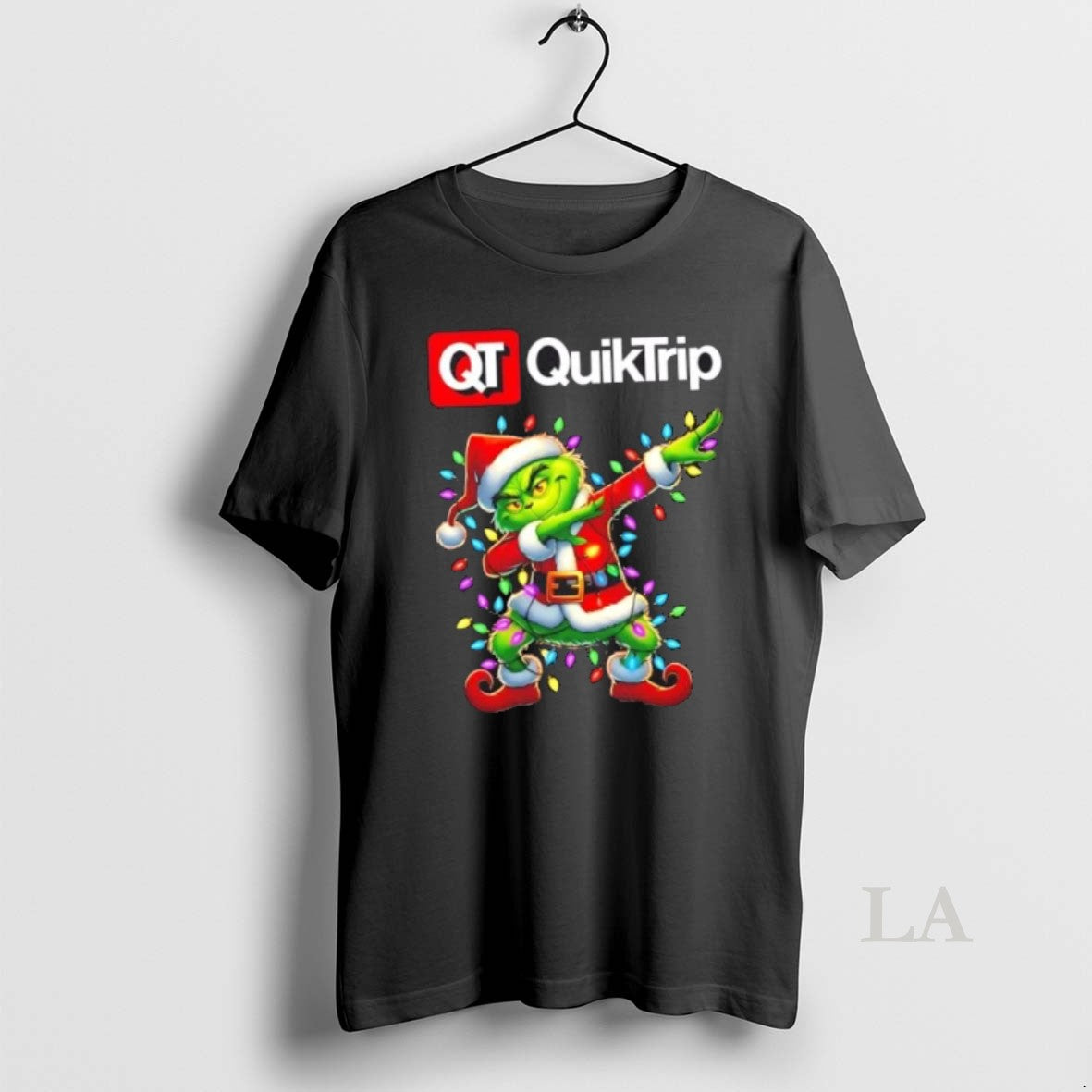 Original Quiktrip Grinch Dabbing Merry Christmas