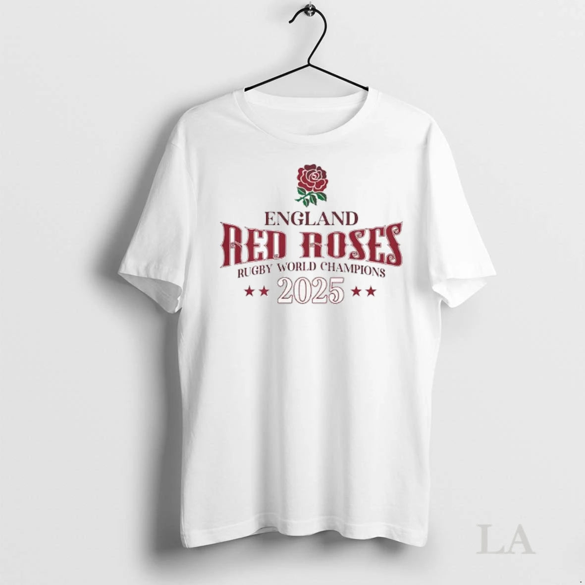 Original Red Roses England Women 2025 Rugby World Cup Champions Ladies