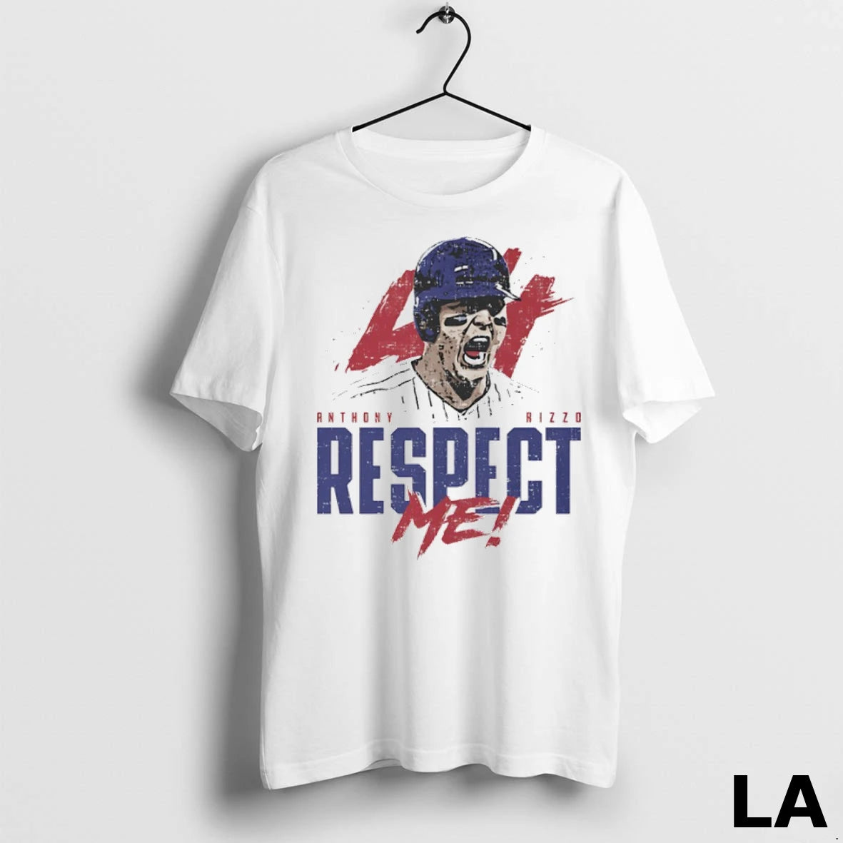 Original Respect Me Anthony Rizzo Chicago Cubs Baseball