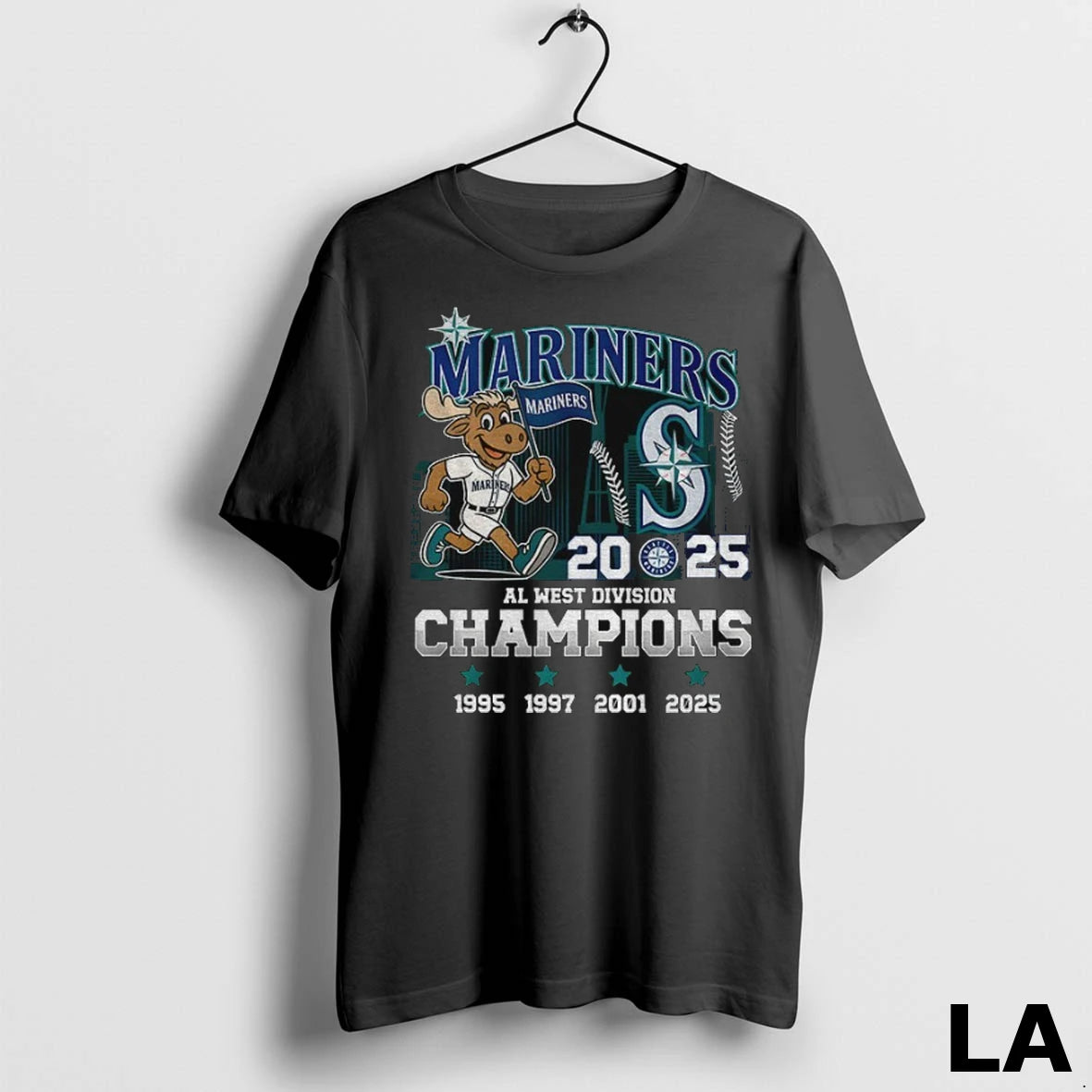 Original Seattle Mariners 2025 American League West Division Champions 1995 2025
