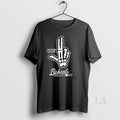Original Skeleton Hand Txst Texas State Bobcats Blackout