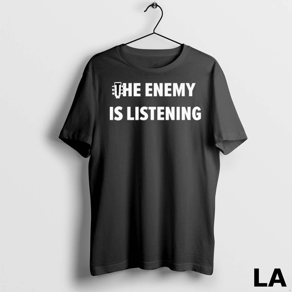 Original The Enemy Is Listening Guitar Headstock