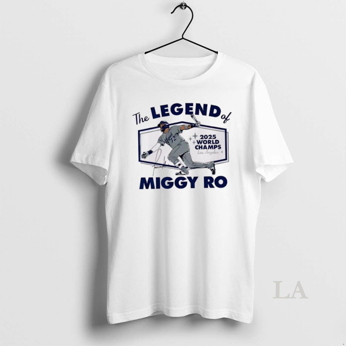 Original Top La Dodgers The Legend Of Miggy Ro Miguel Rojas
