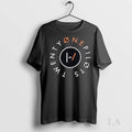 Original Twenty One Pilots Circular Text Band Logo Icon